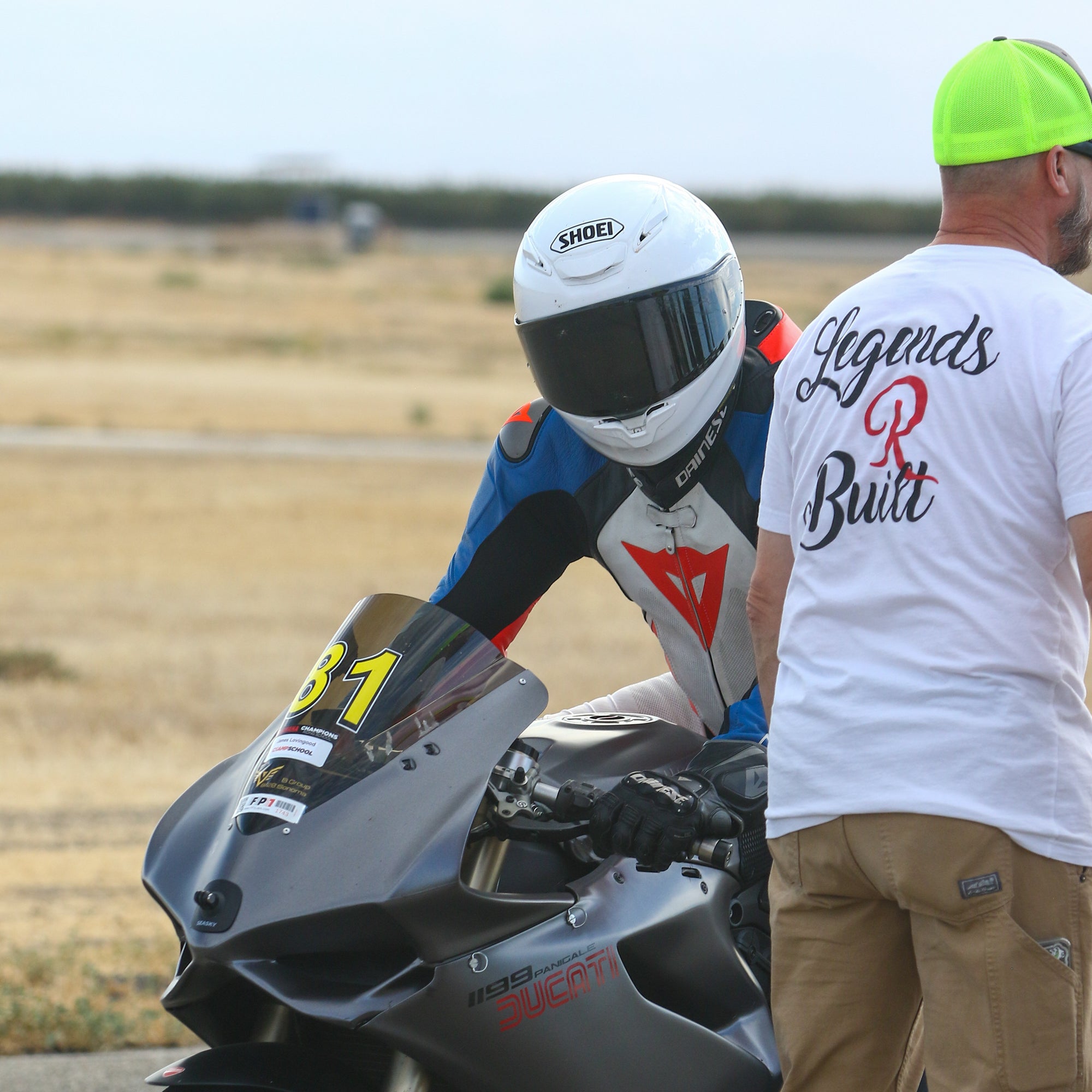 Racers R Born Crew Neck Tee