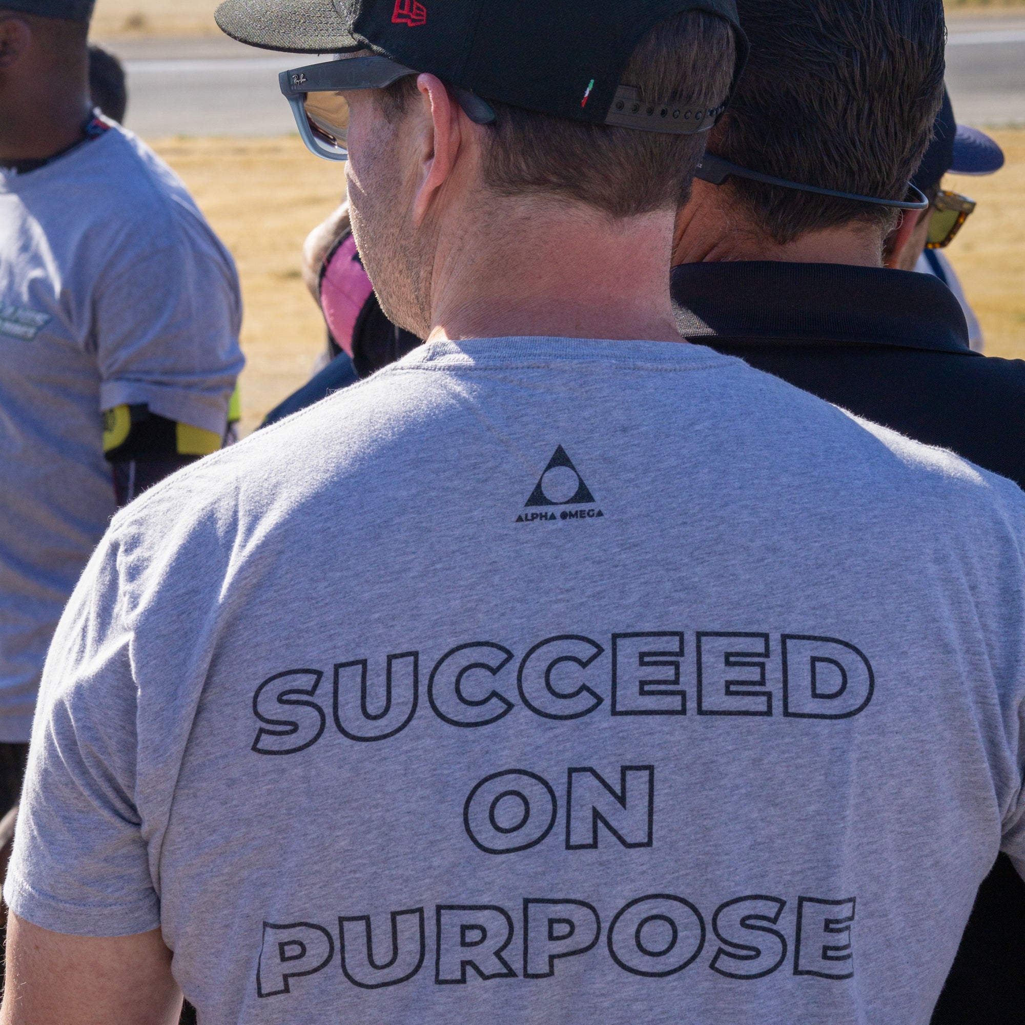 Work To Succeed Crew Neck Tee