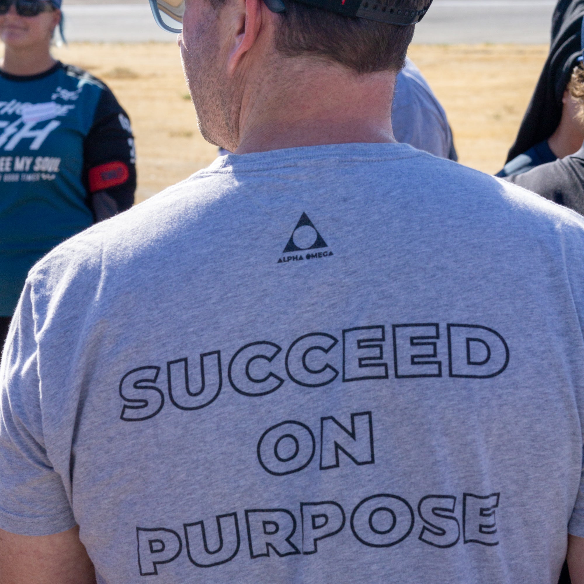 Work To Succeed Crew Neck Tee