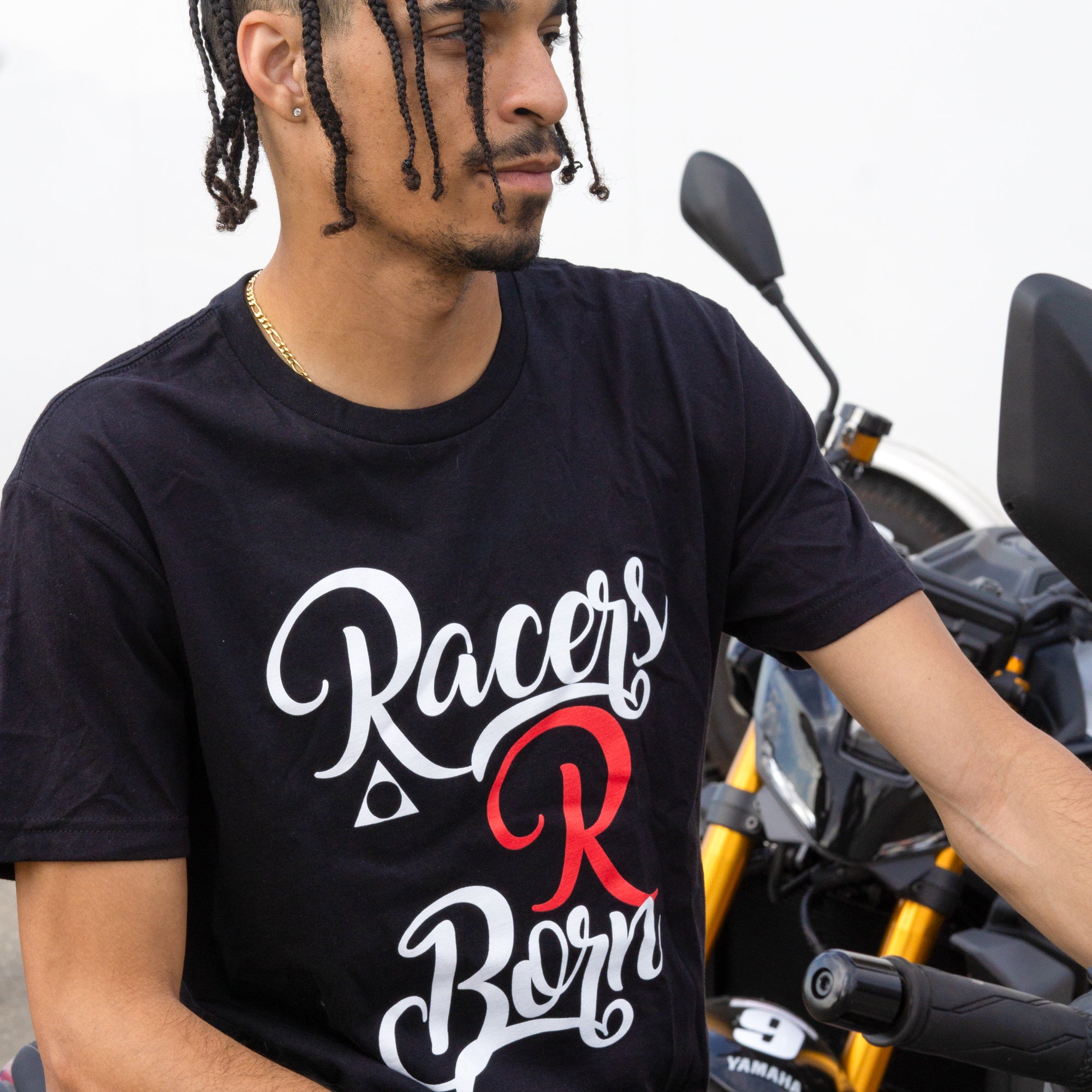 Racers R Born Crew Neck Tee