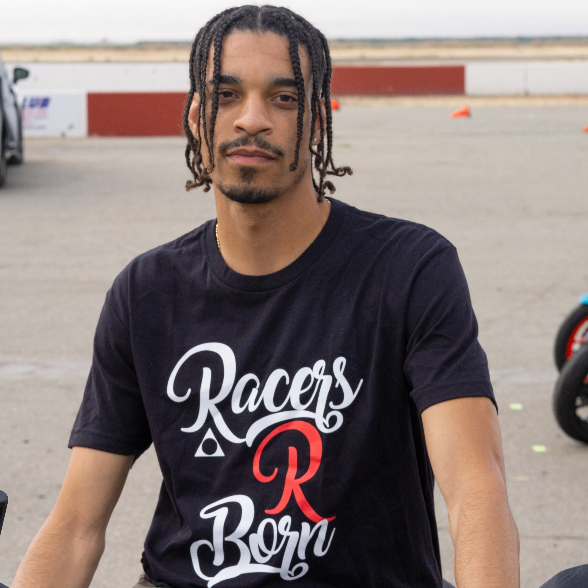 Racers R Born Crew Neck Tee