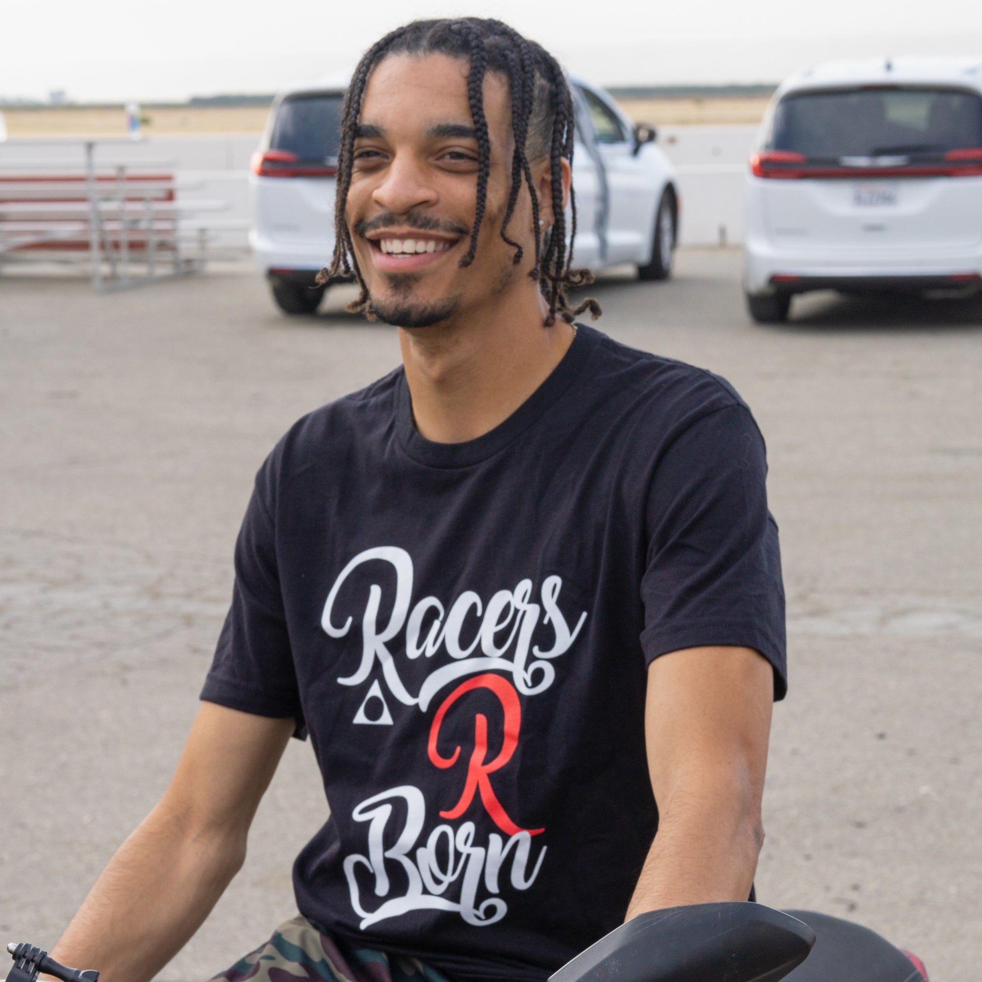 Racers R Born Crew Neck Tee