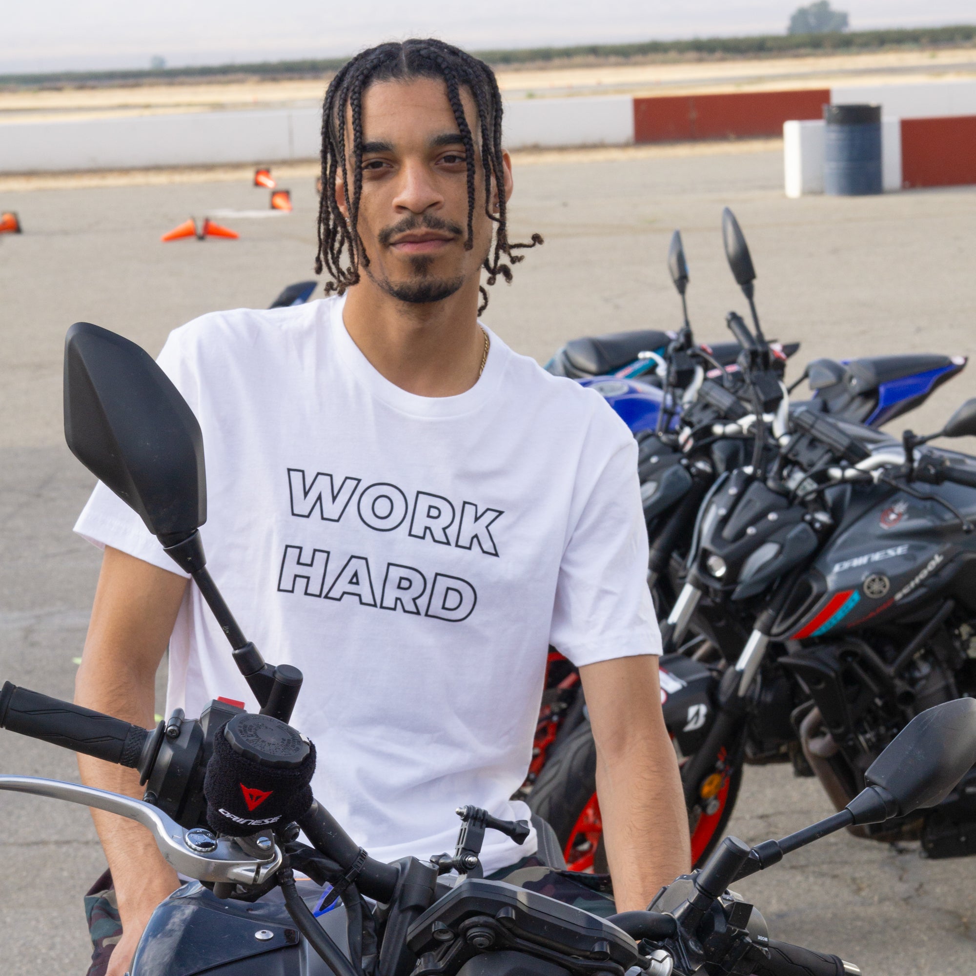 Work To Succeed Crew Neck Tee