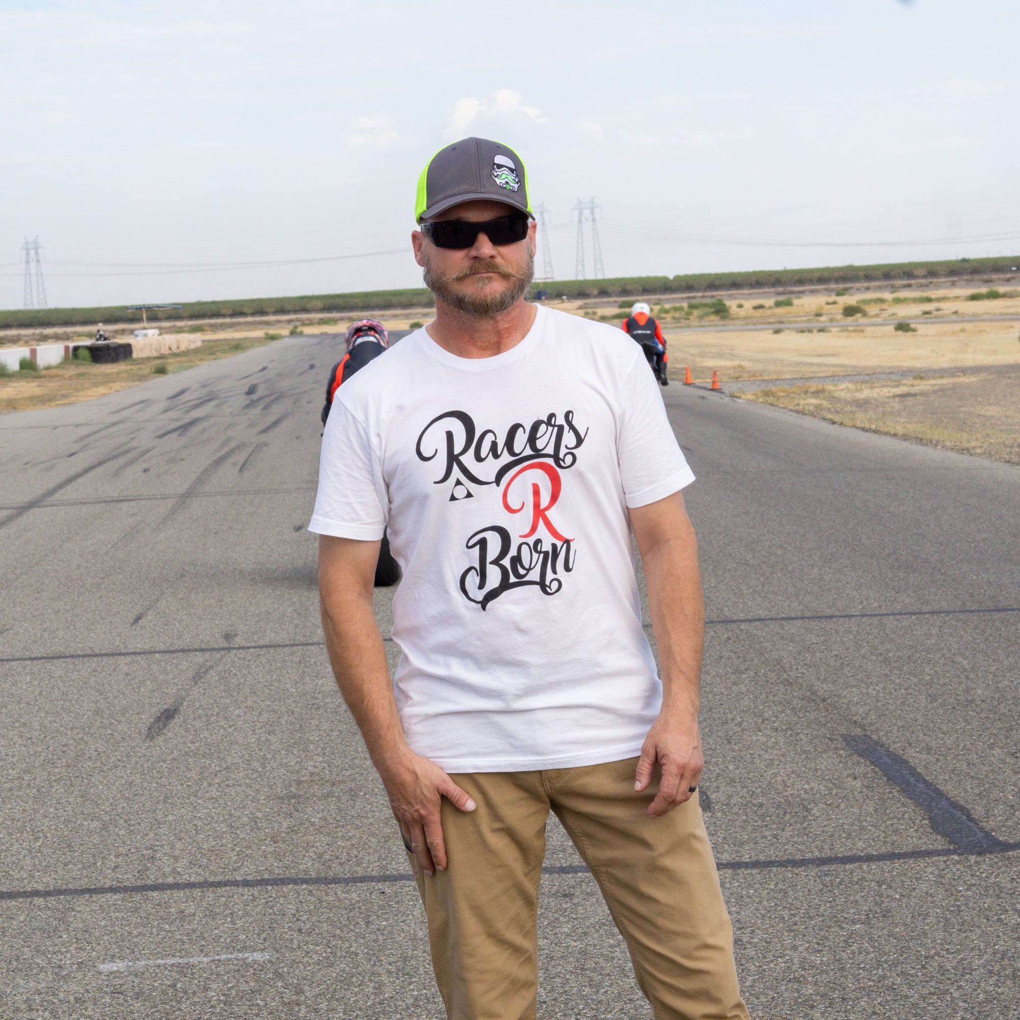 Racers R Born Crew Neck Tee