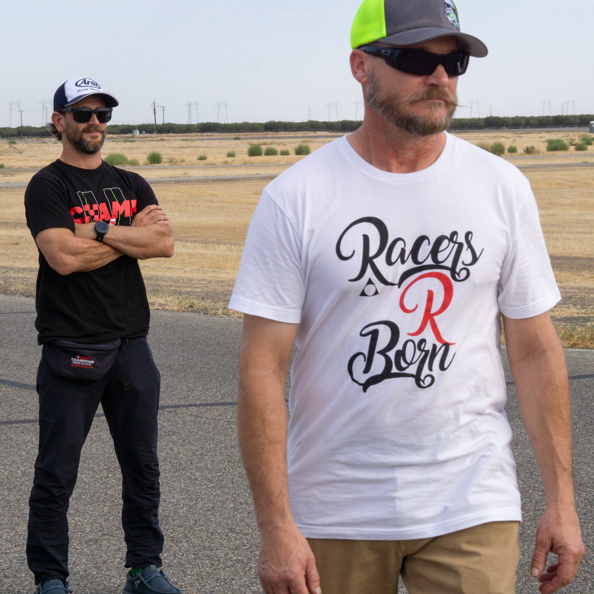 Racers R Born Crew Neck Tee