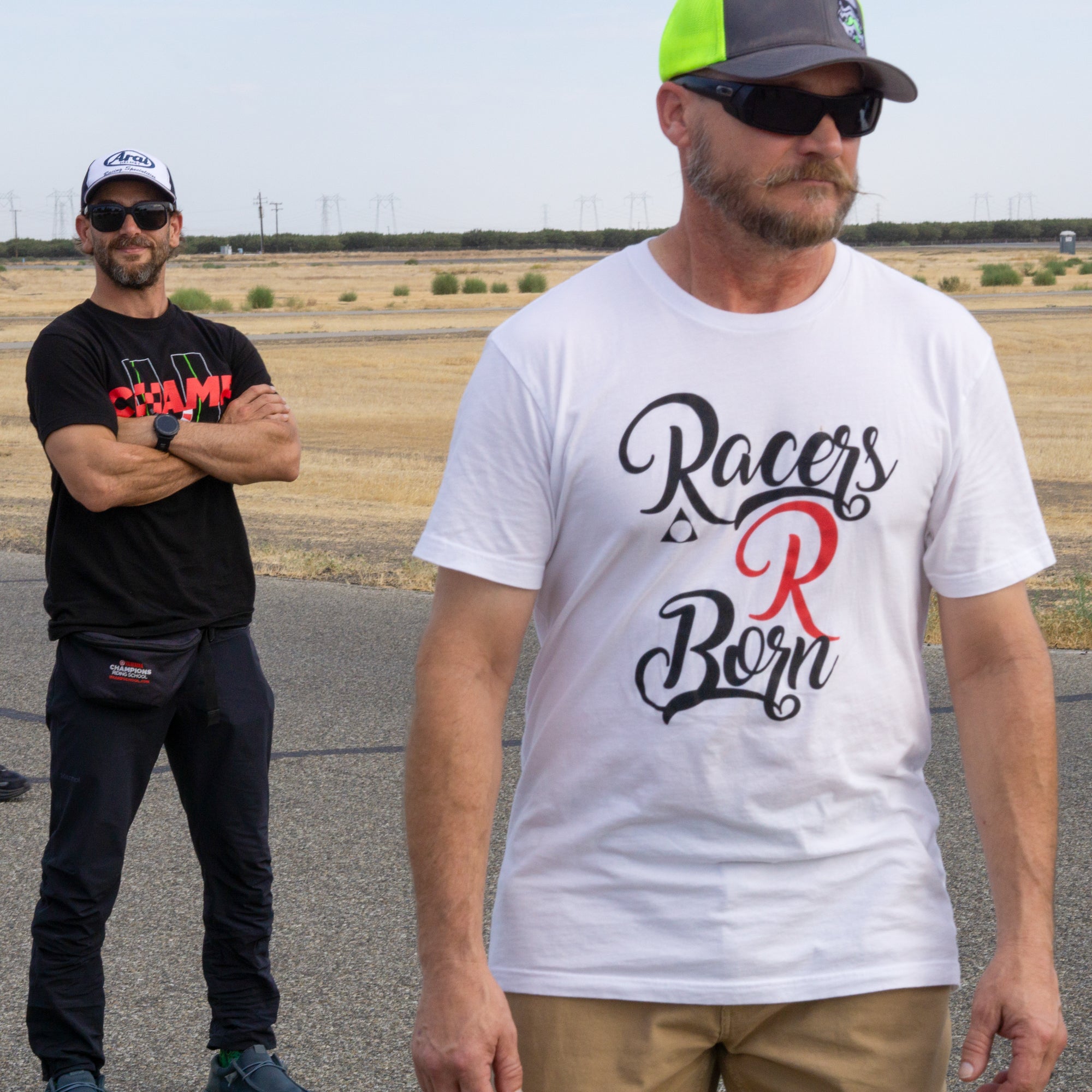 Racers R Born Crew Neck Tee