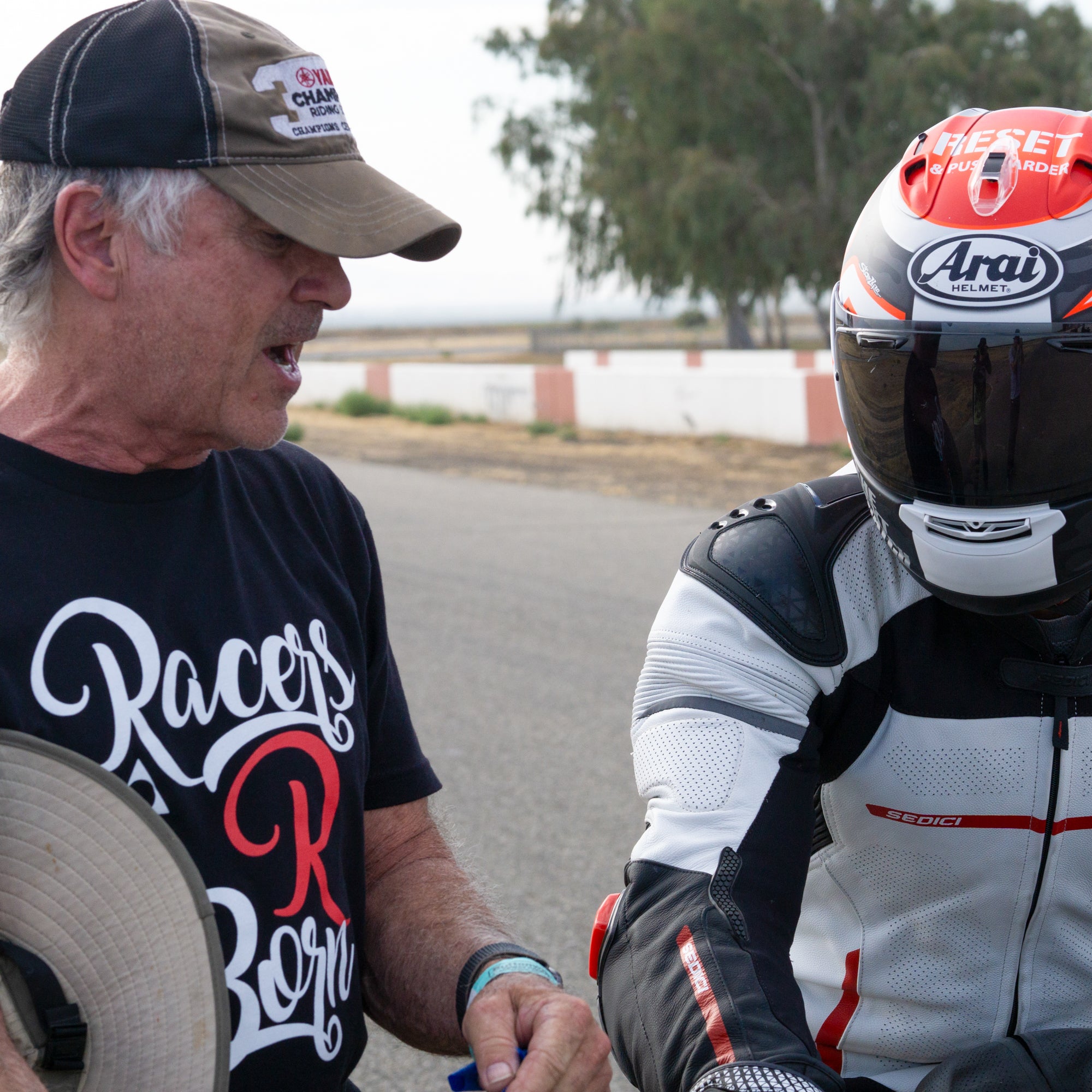 Racers R Born Crew Neck Tee