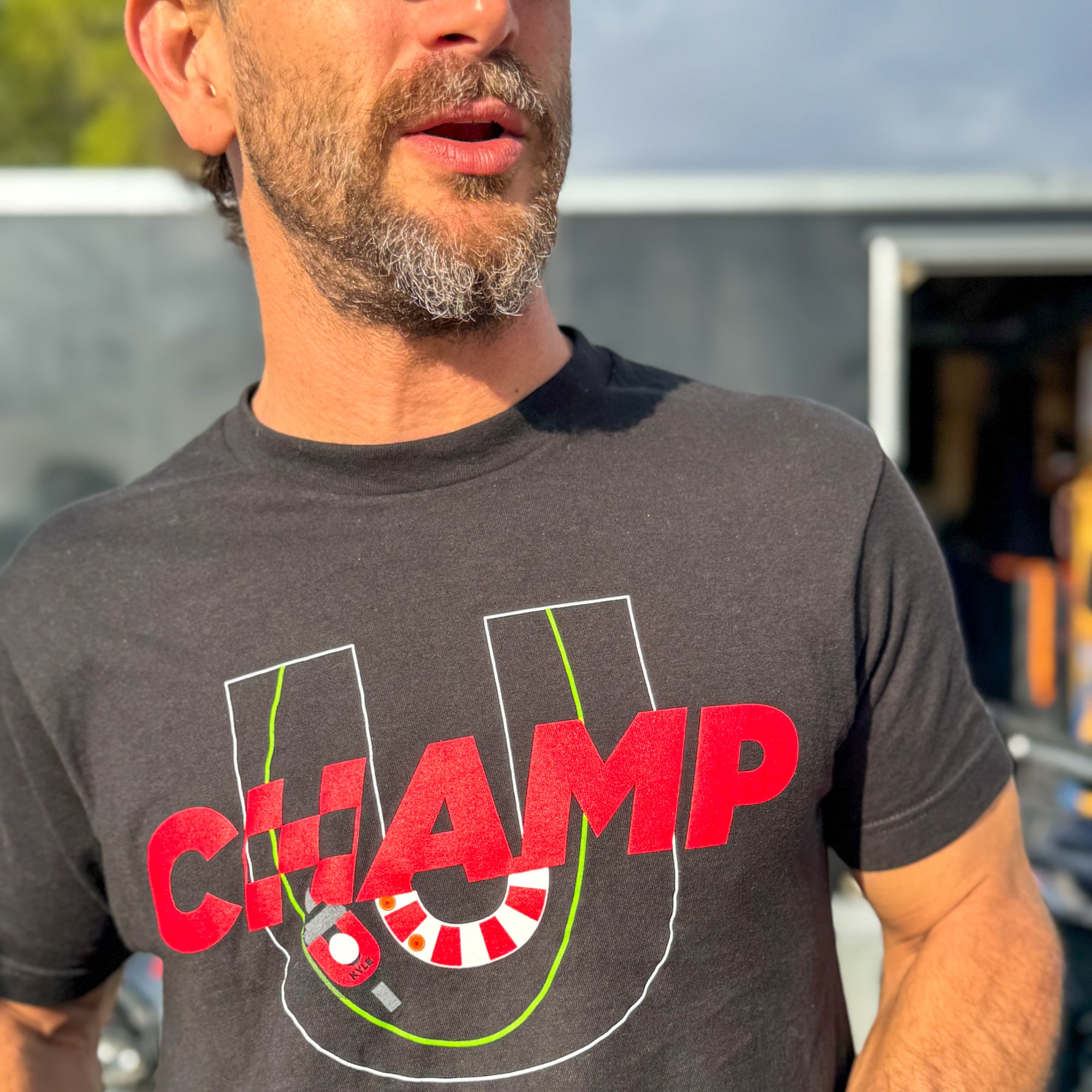 ChampU R=MPH Crew Neck Tee