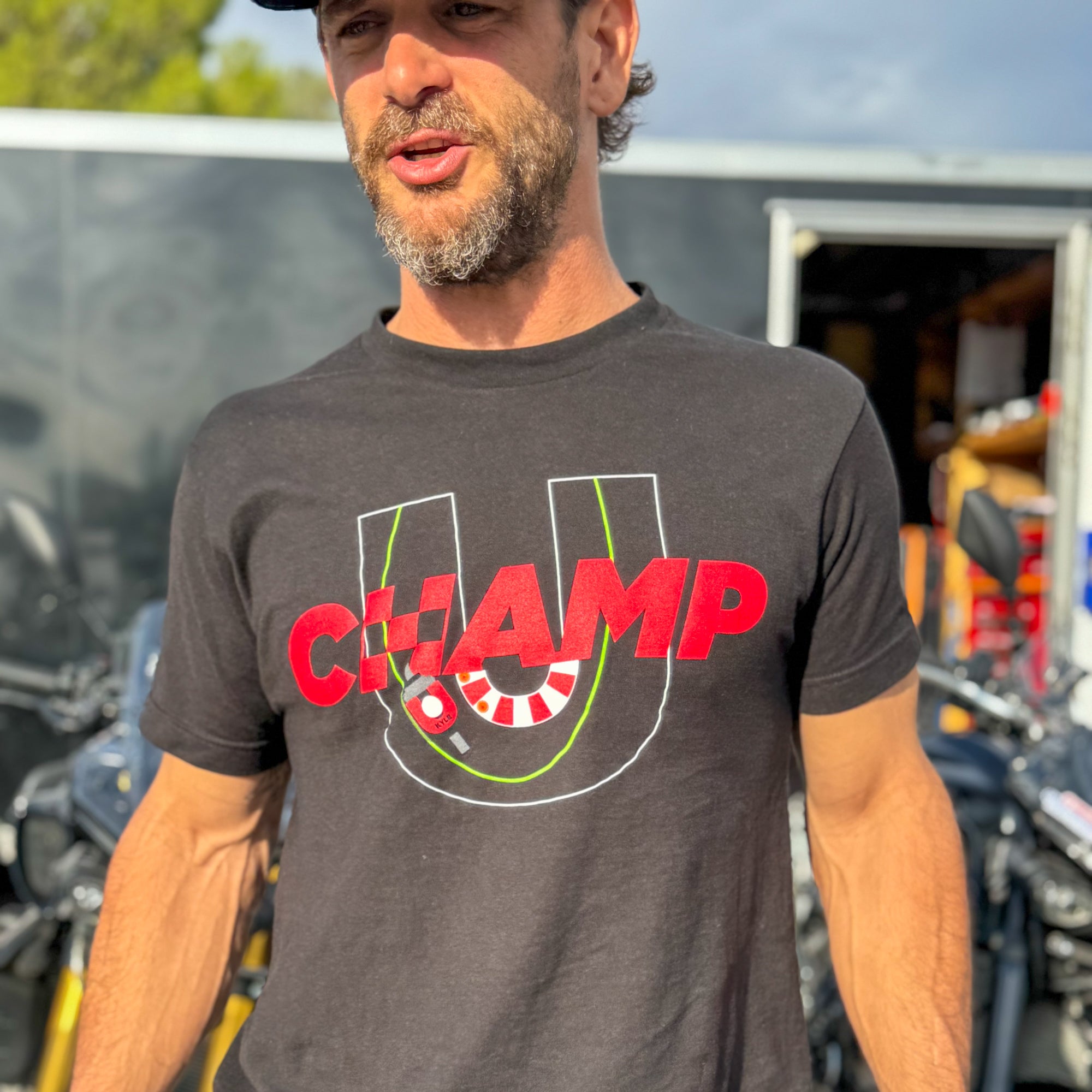 ChampU R=MPH Crew Neck Tee