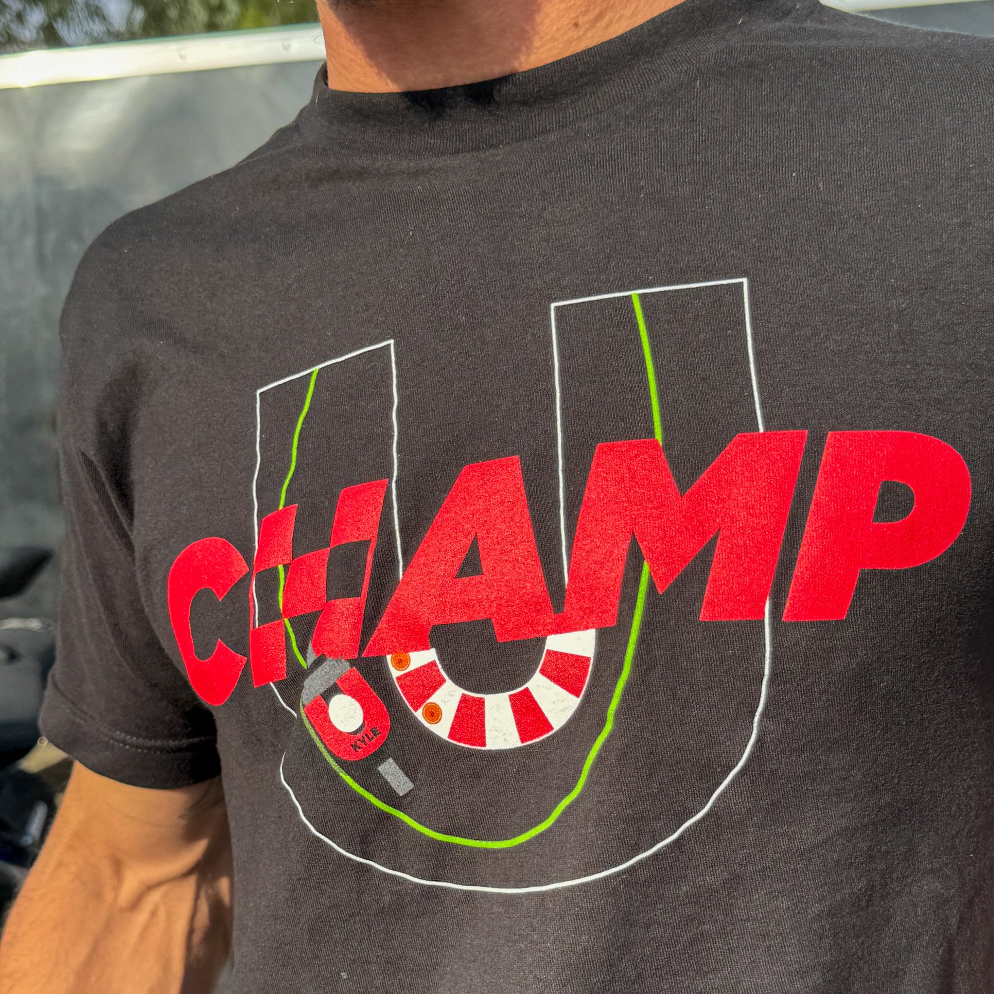 ChampU R=MPH Crew Neck Tee