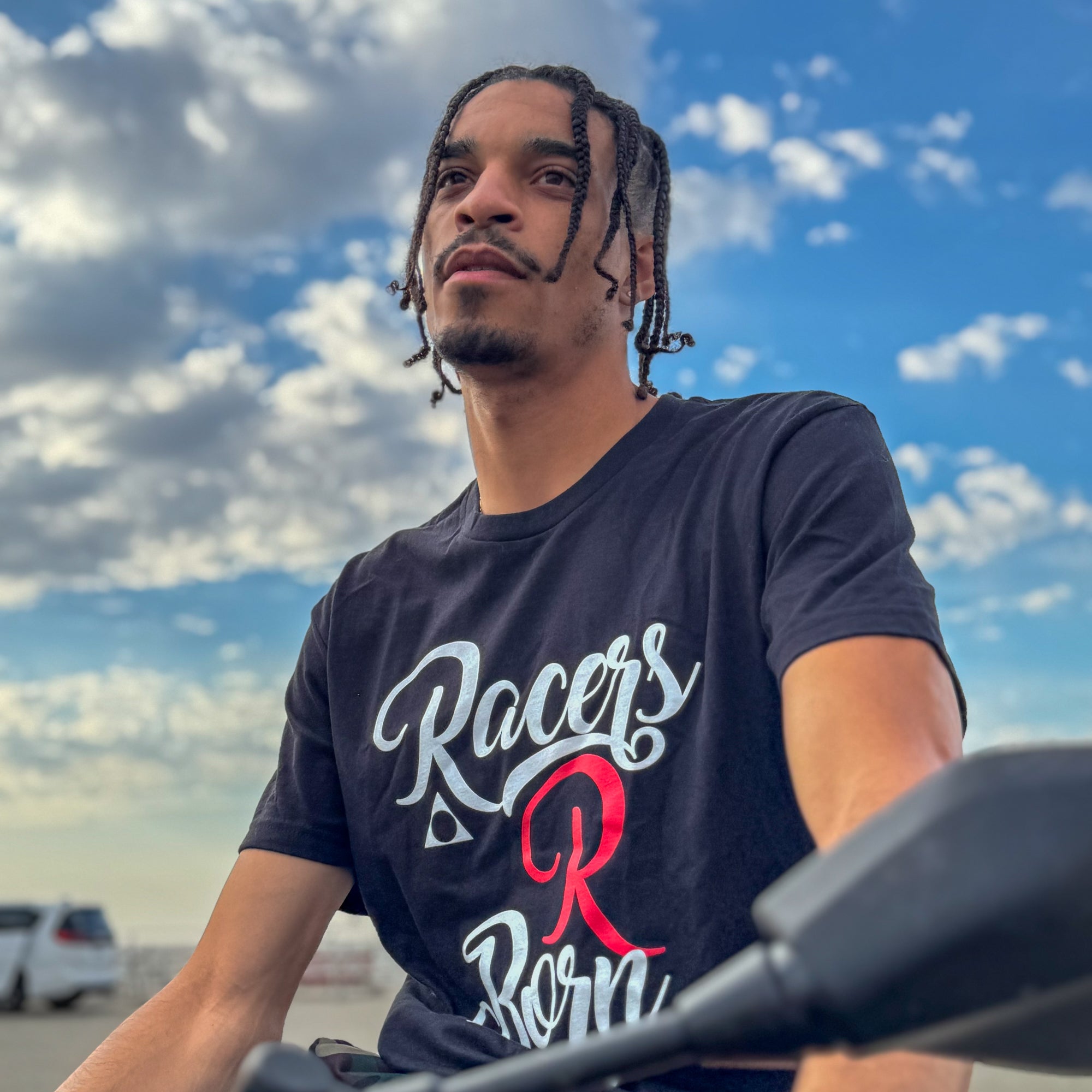 Racers R Born Crew Neck Tee