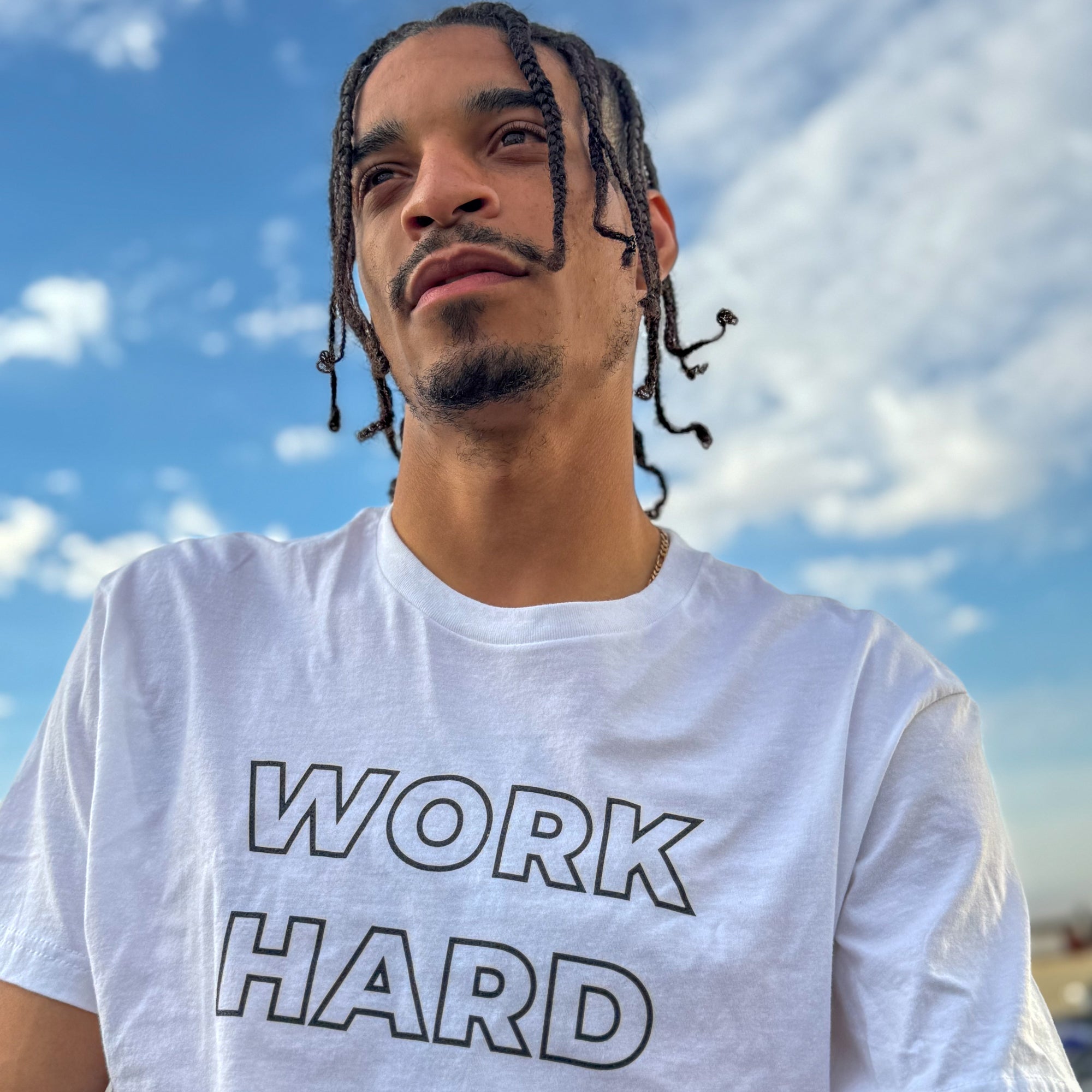 Work To Succeed Crew Neck Tee