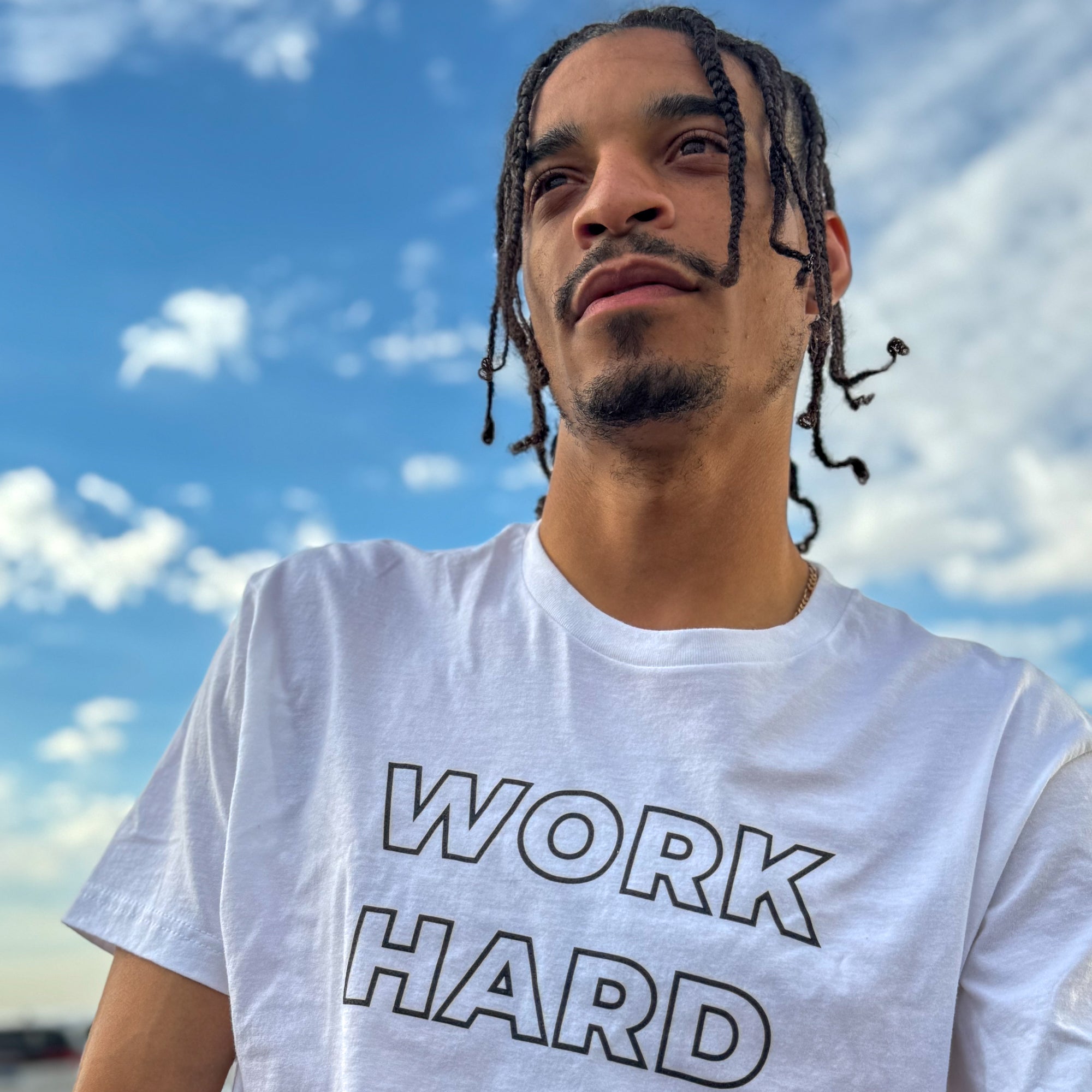 Work To Succeed Crew Neck Tee