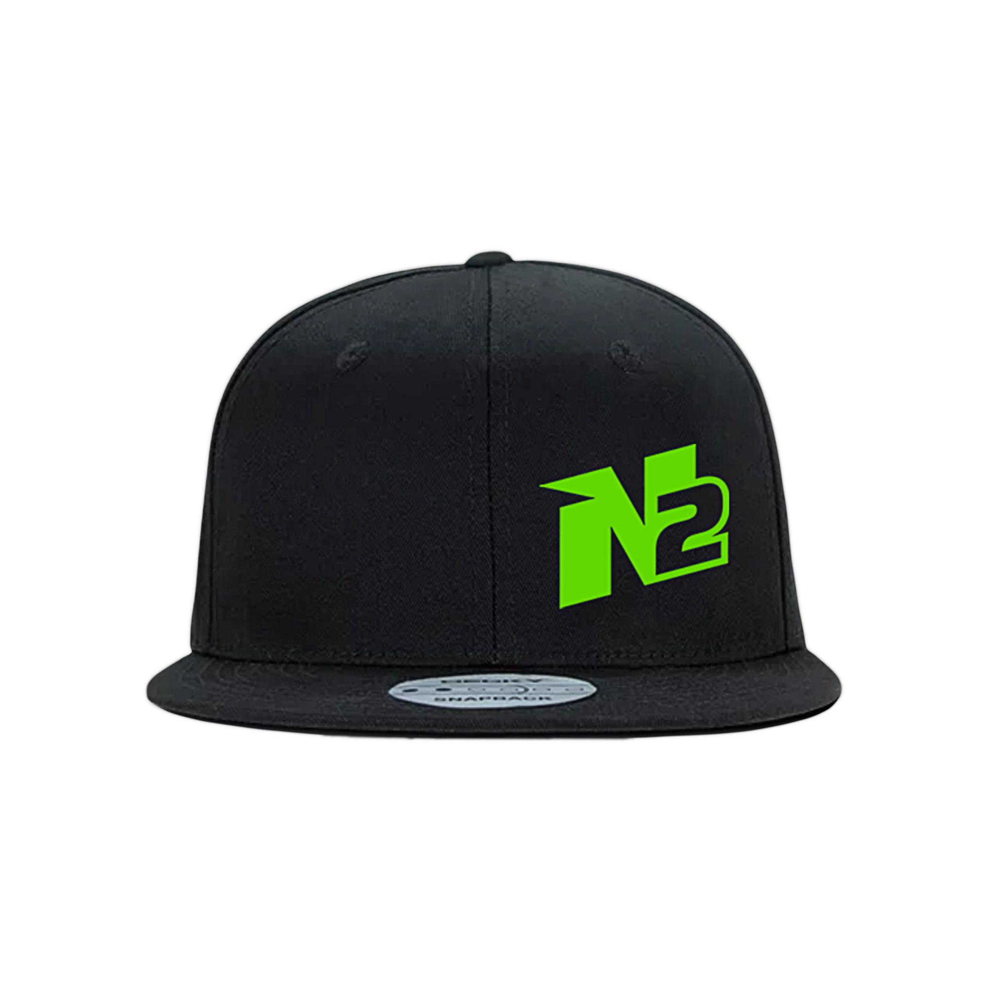 N2 Logo Flat Bill Snapback